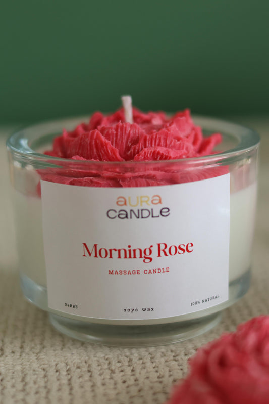 Rose scented Soy Candle